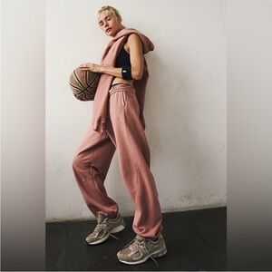 Free People Movement Headliner Pants Size XL pink
